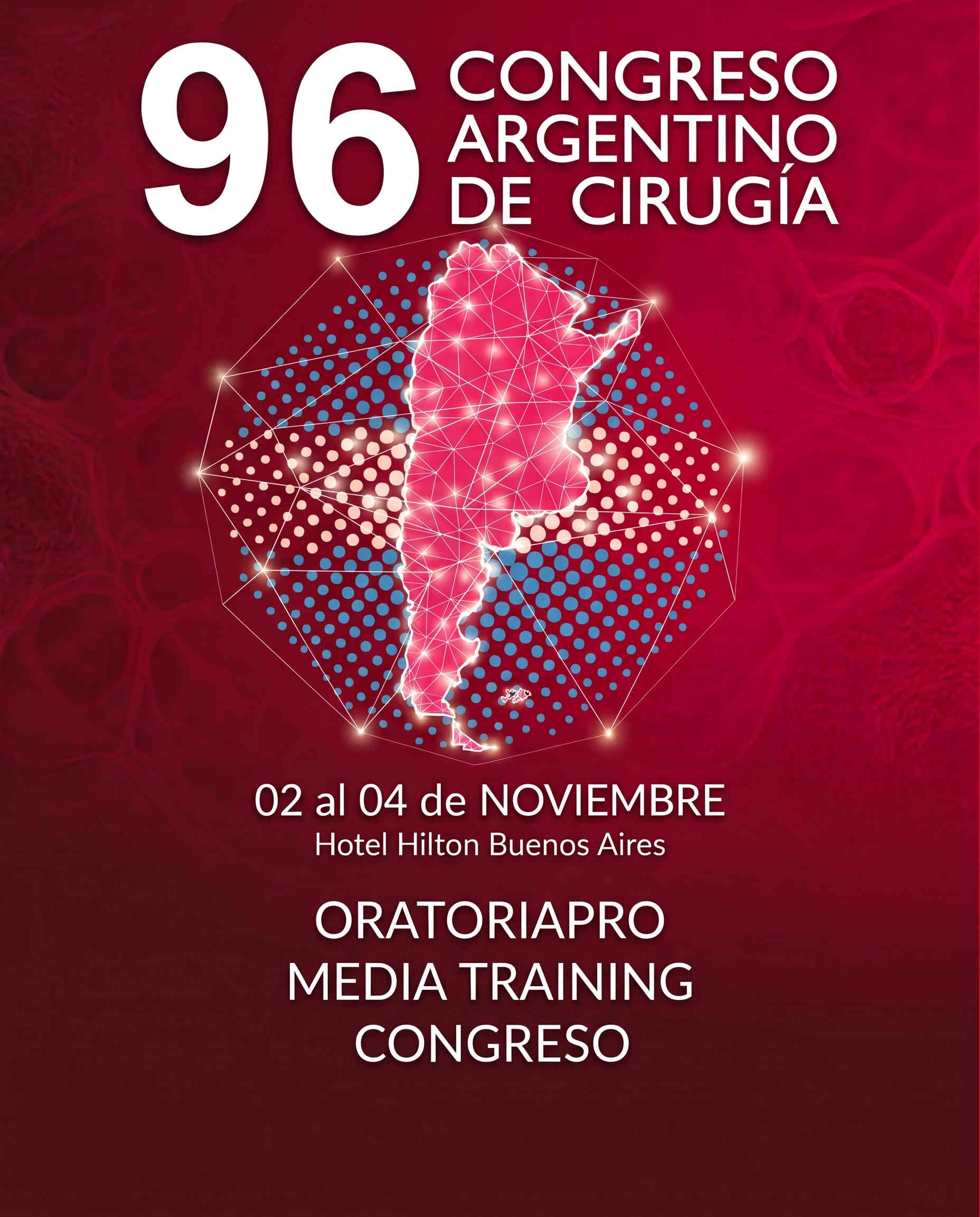 ORATORIAPRO Media Training en el 96&deg; Congreso Argentino de Cirug&iacute;a