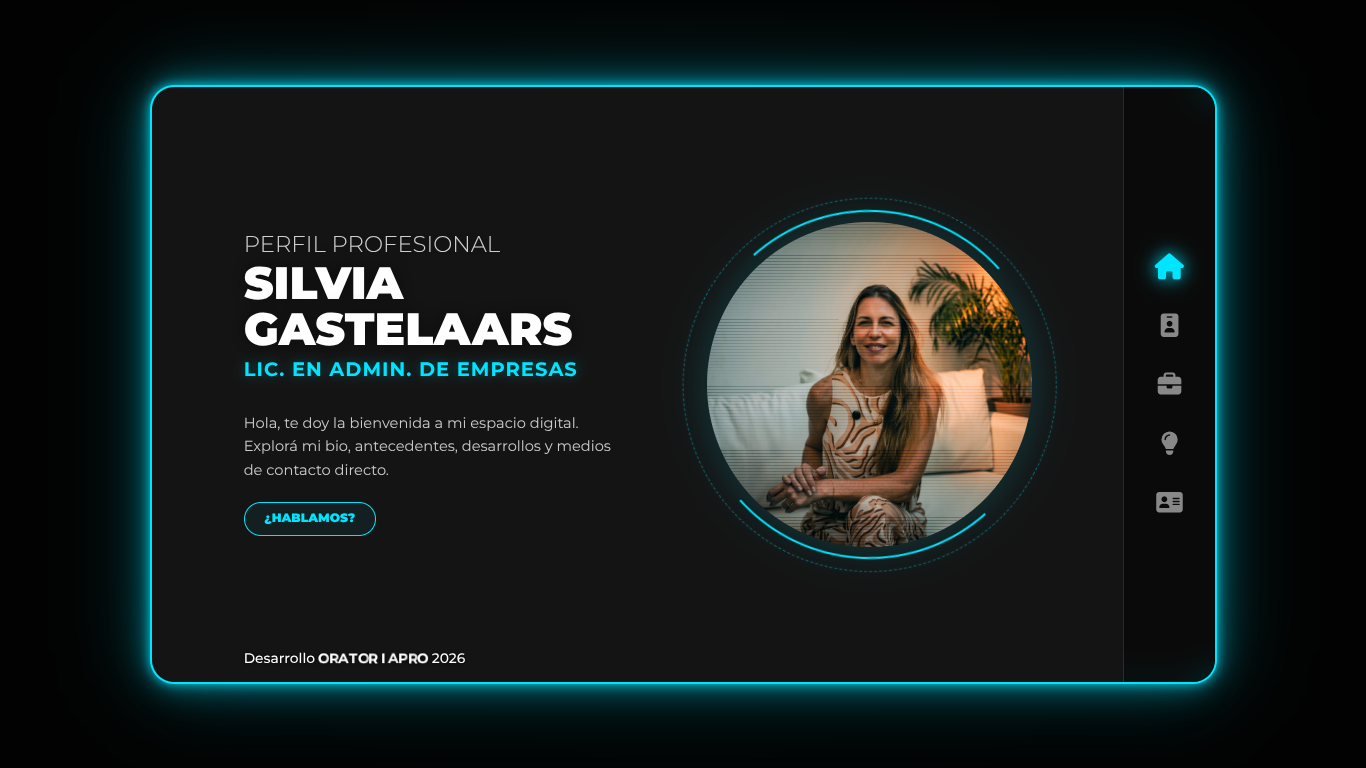 Sitio de marca personal — Silvia Gastelaars